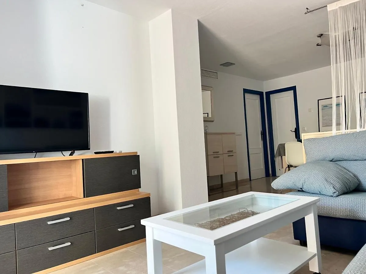 Apartamento Apartamento con terraza, garaje y piscina a 350m playa Garrucha 0*,  España